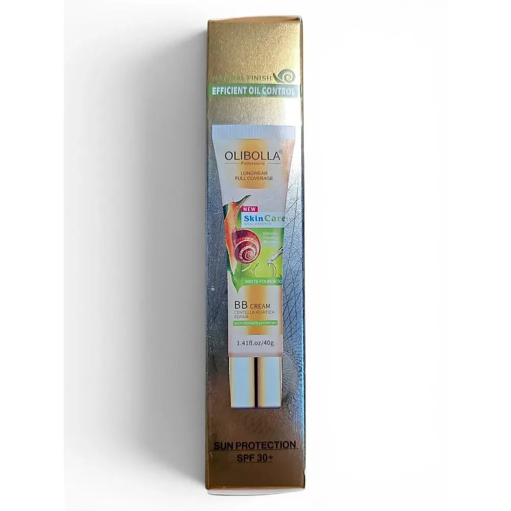 Lot of 2 Olibolla BB Cream Shade 303 Waterproof Matte Foundation SPF 30+ NIB